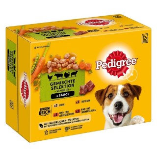 Pedigree 100gx12ks kapsička adult - krabice ve šťávě dog AKCE